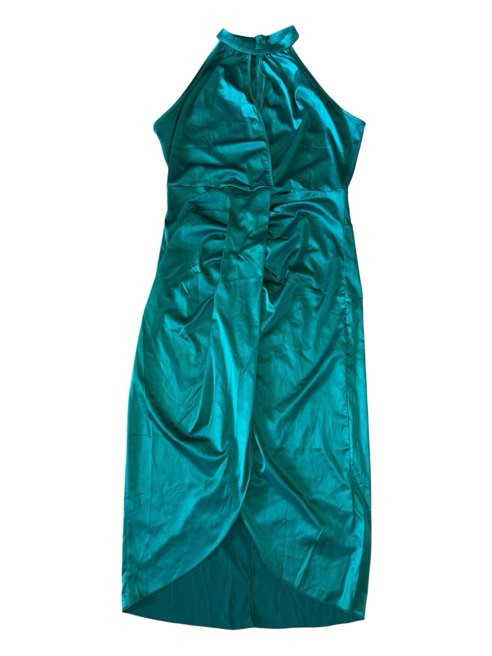 Allegra K Emerald Green Evening Dress